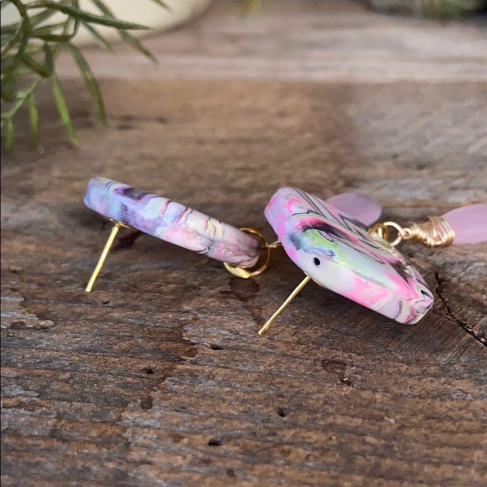 ABSTRACT ROMANCE Earrings - Picture 3 of 7